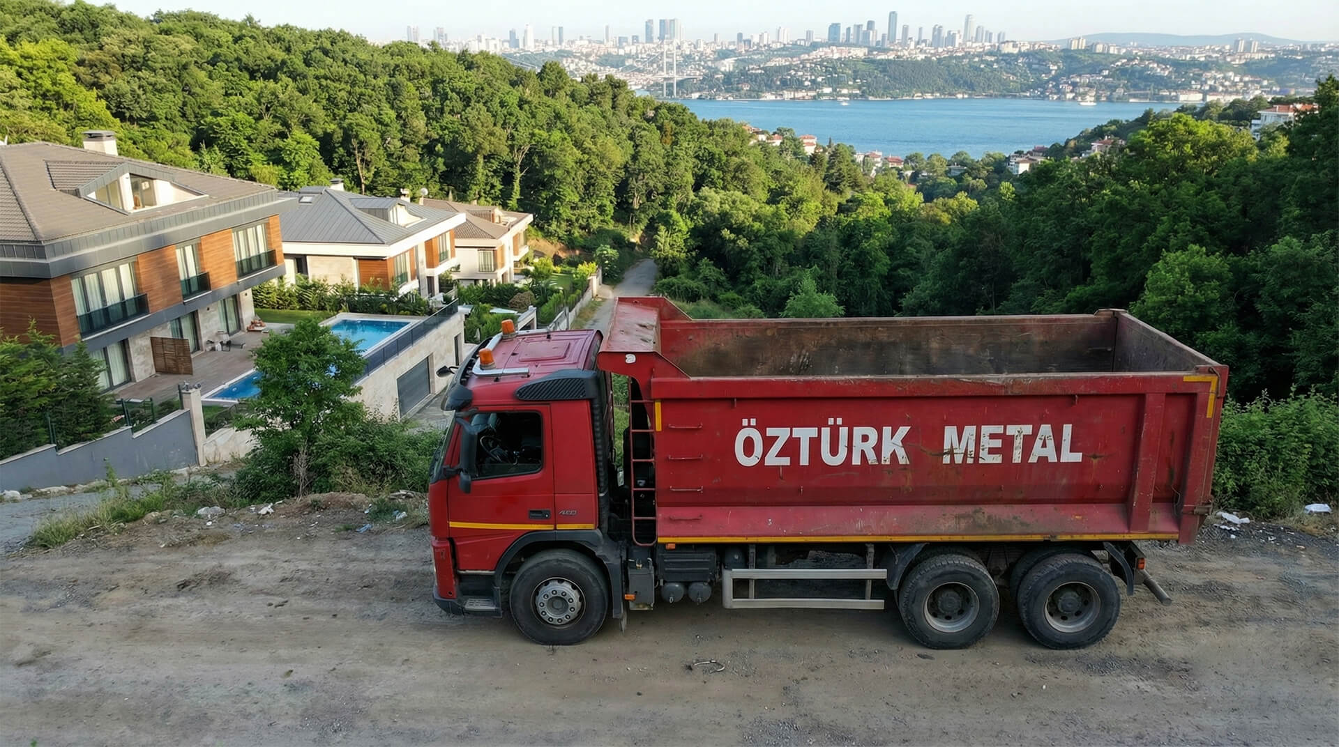 Beykoz hurdacı firması Öztürk Metal Acarkent villa ve Kavacık plaza hurda alım aracı