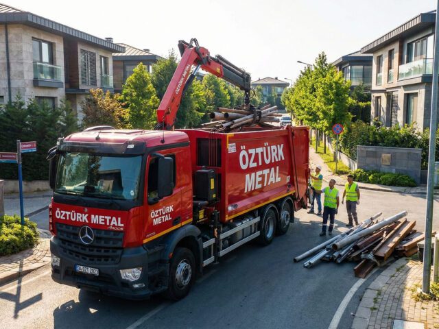 Çekmeköy hurdacı firması Öztürk Metal Taşdelen ve Alemdağ hurda alım aracı