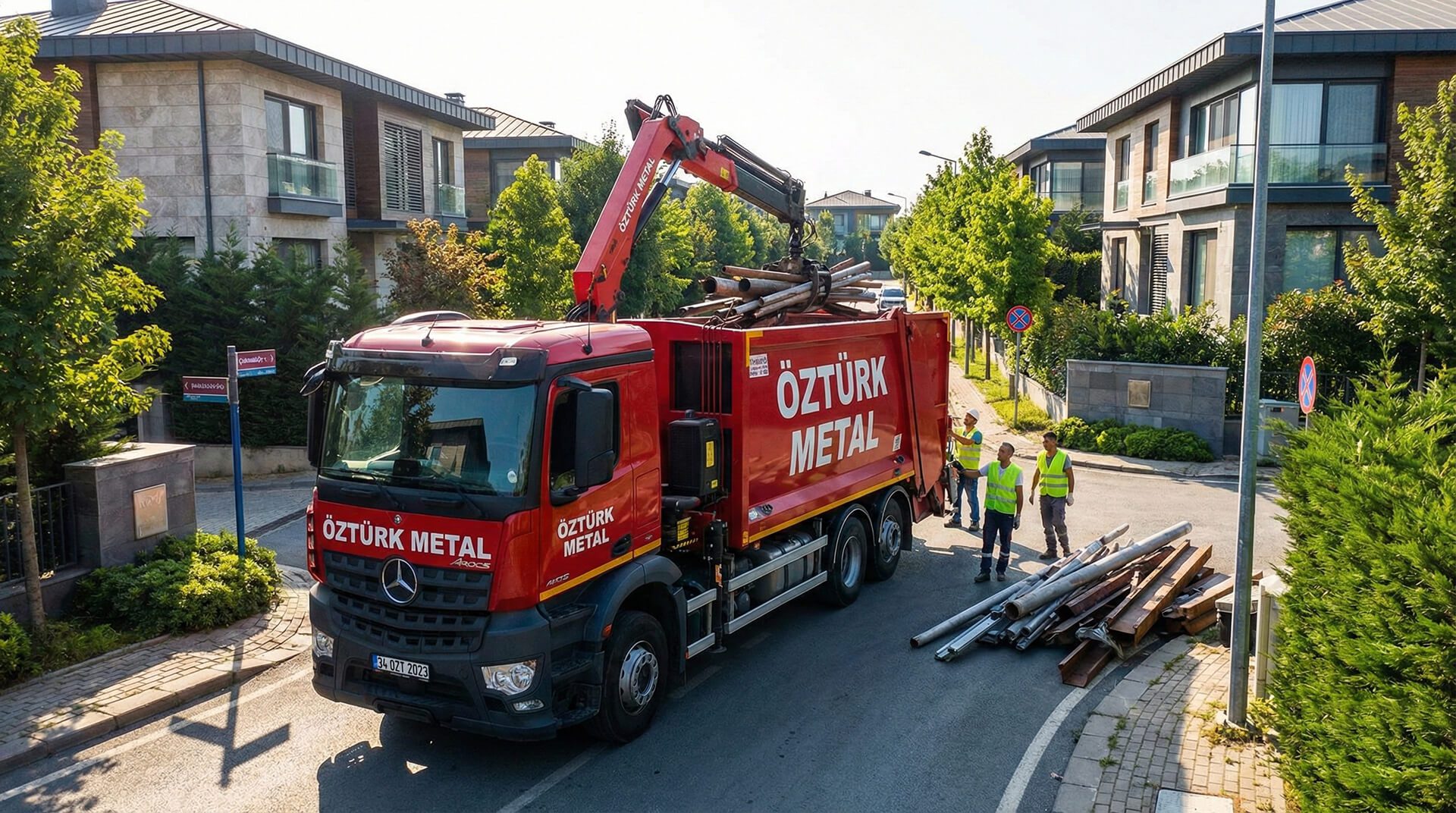Çekmeköy hurdacı firması Öztürk Metal Taşdelen ve Alemdağ hurda alım aracı